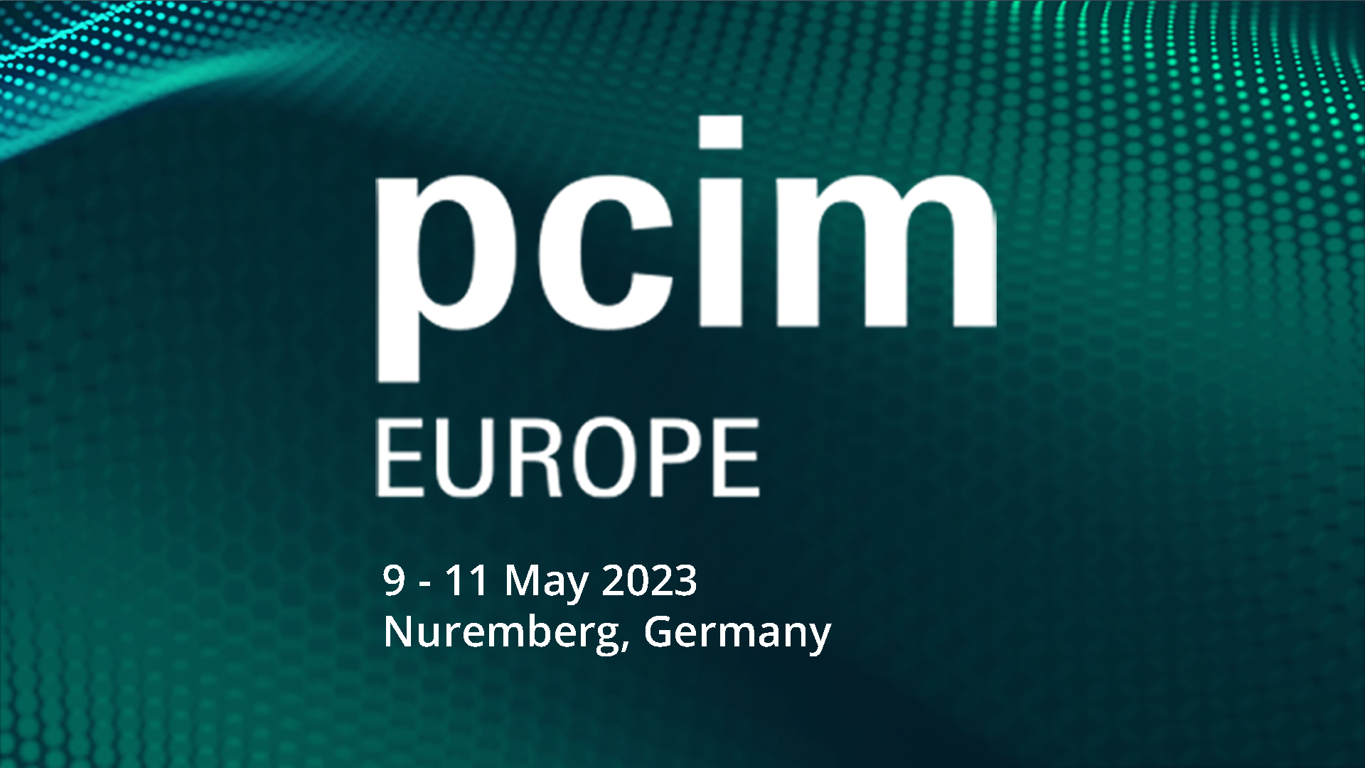 PCIM Europe 2023